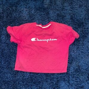 champion crop tee